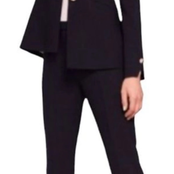 Ted Baker 2 piece Women’s wool blend suit light blue Working Title jacket/pants - Picture 10 of 15